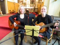 29.05.2016 - Misviering de gitaristen Fabienne en Eline