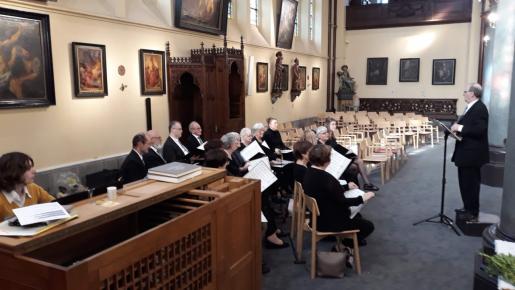 21.04.2019: Paasmis in de Sint-Amanduskerk te Uitkerke