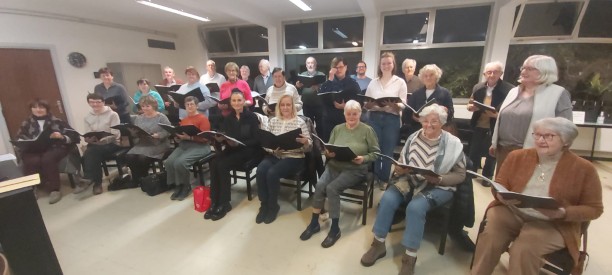 24.11.2025: Koorfoto - in 't koorzaaltje.