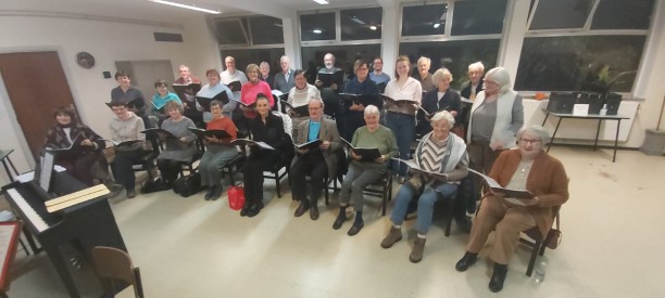 24.11.2025: Koorfoto - in 't koorzaaltje.